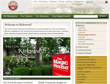 Tablet Screenshot of kirkwoodmo.org